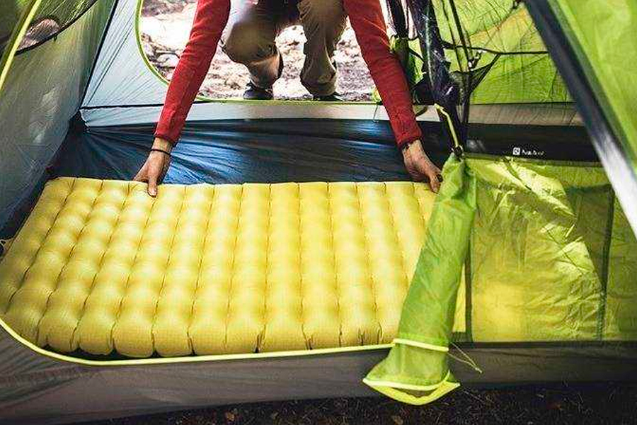 sleeping pad for car camping in tent