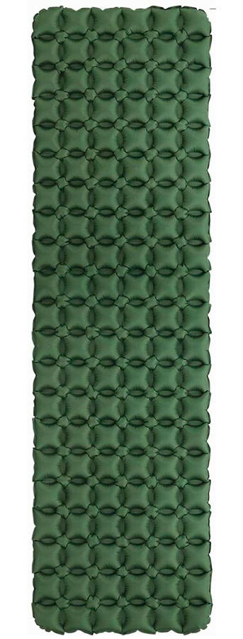 Closed-cell foam sleeping pad green