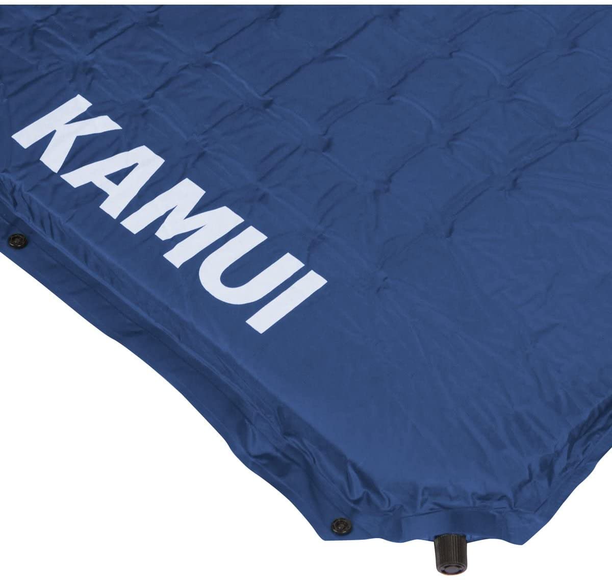 Kamui self inflating pad valve detail Blue