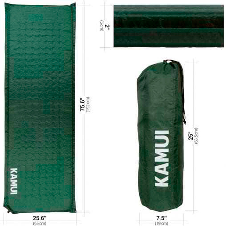 Self-Inflating Sleeping Pads by Kamui Outdoors