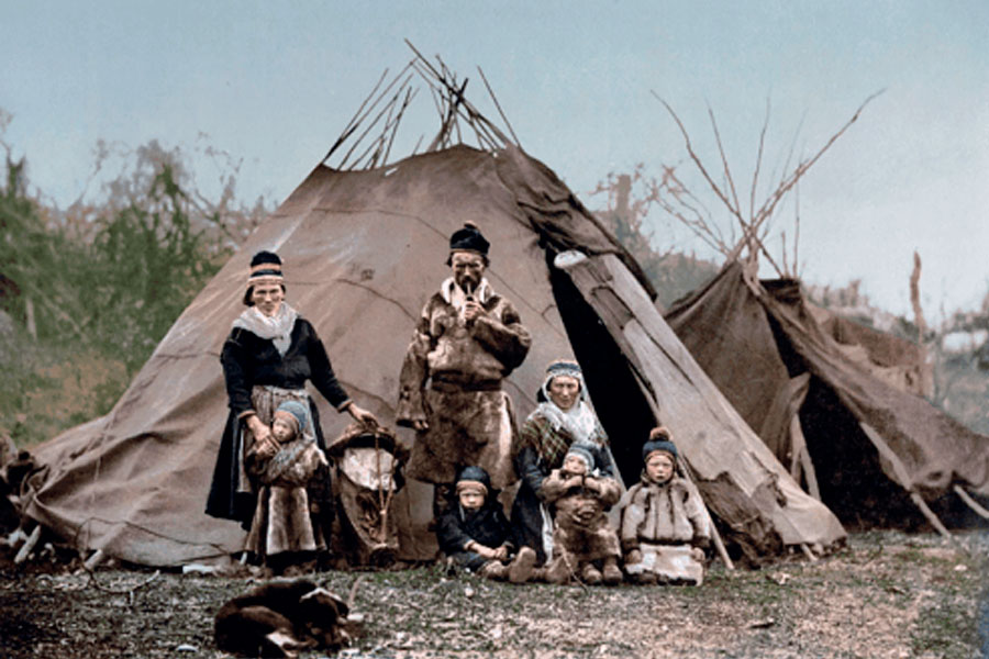 Lavvu Tent Natives
