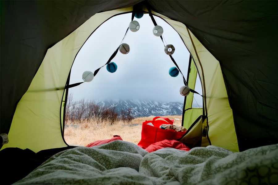 meditation tent