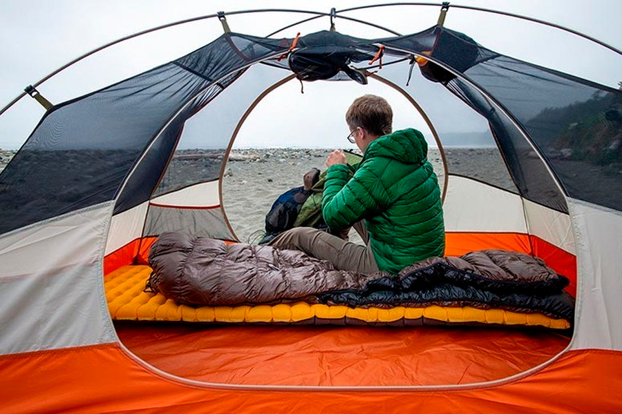 Camping sleeping shop pad for two