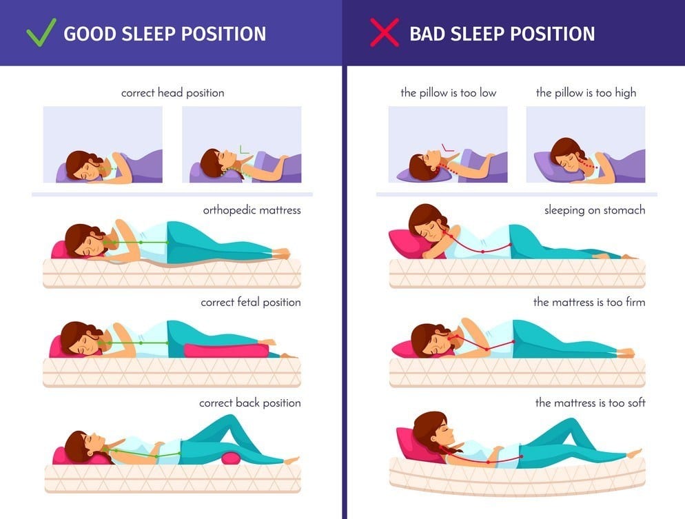 sleeping-positions-cartoon-collection-vector