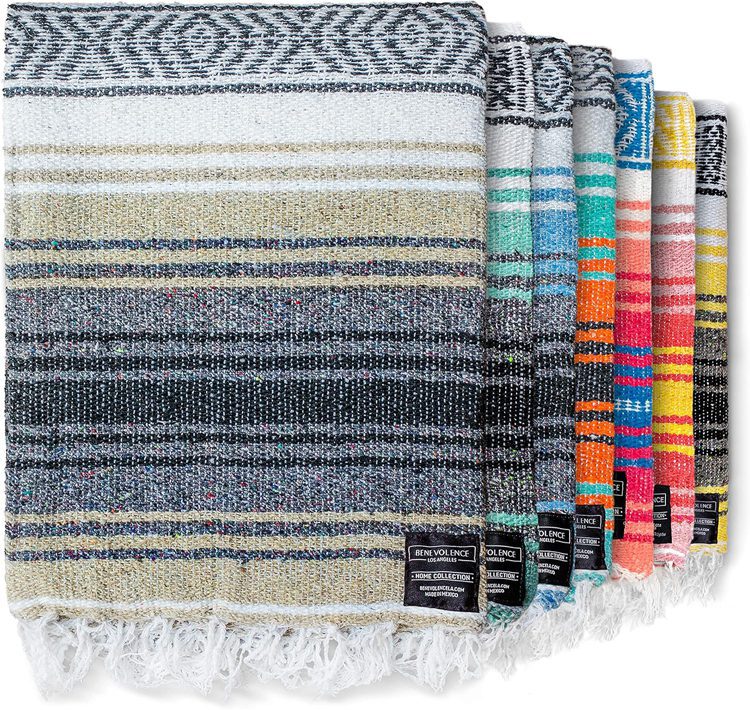 Benevolence LA Handwoven Mexican Blanket