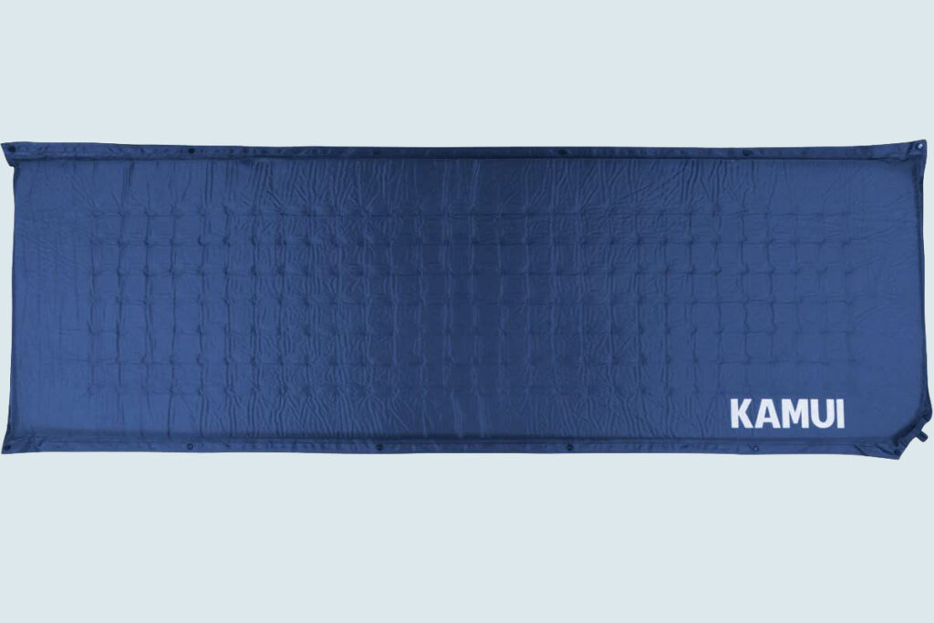 KAMUI sleeping pad highest r value