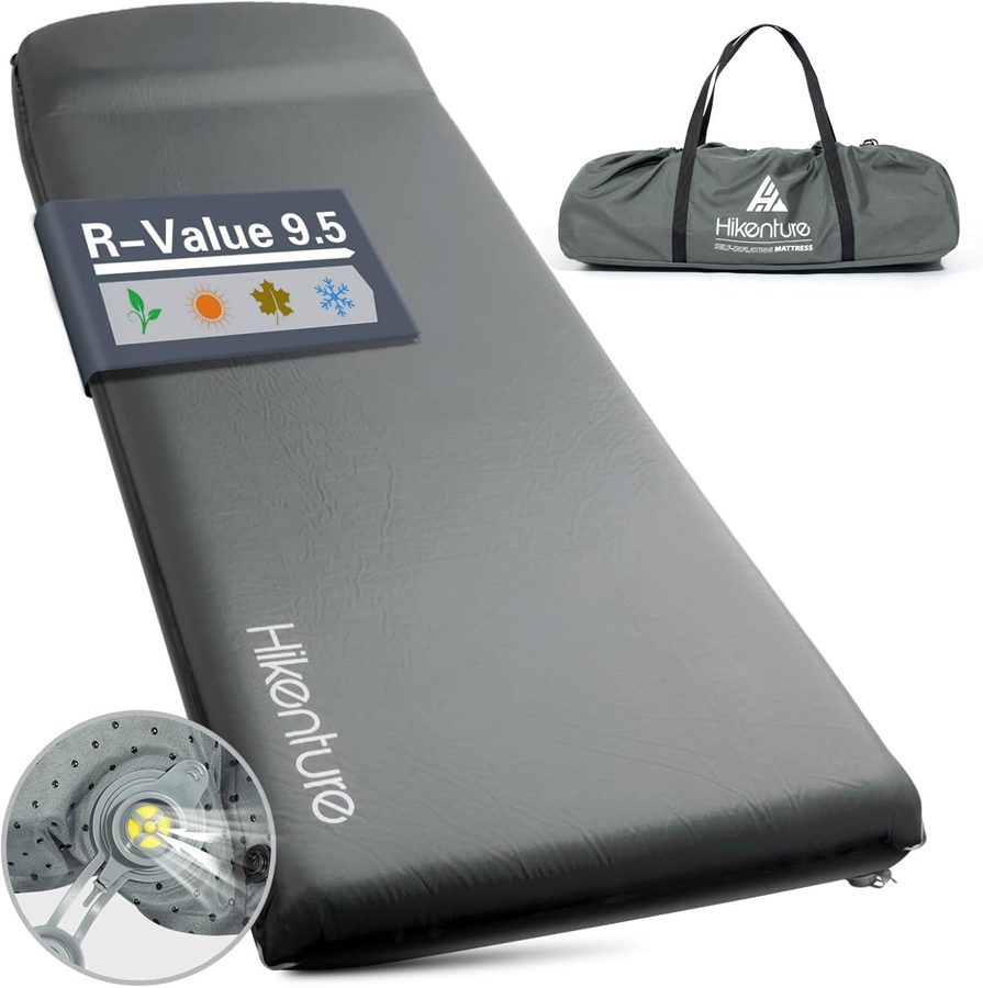 Hikenture Self Inflating Sleeping Pad for Camping