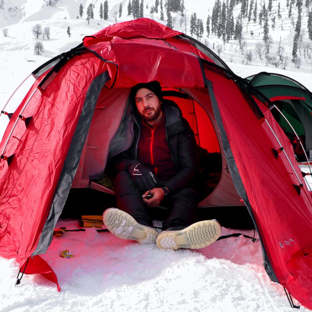 winter camping