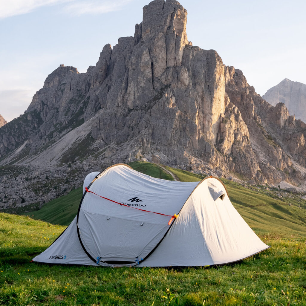 tent camping