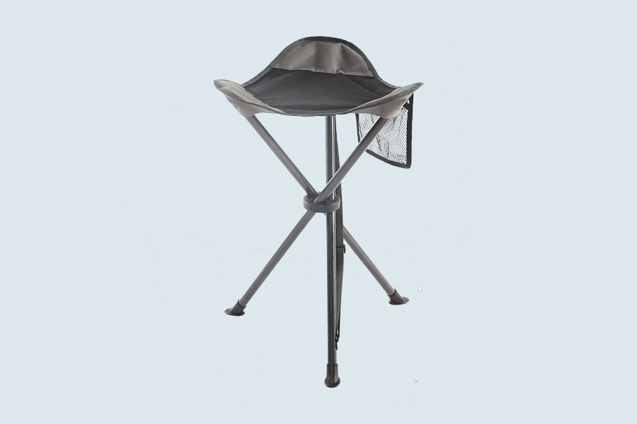 PORTAL Tall Folding Tripod Stool for Outdoor Camping