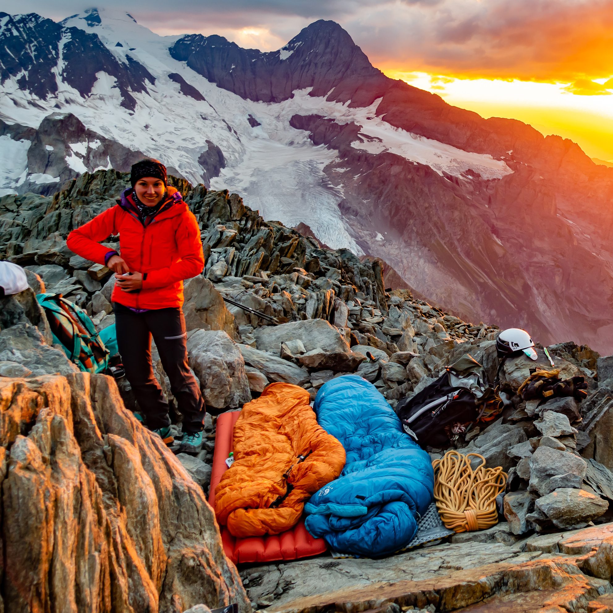 Sleep setup without a tent