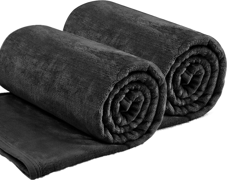 EIUE Comfortable Flannel Fleece Blanket