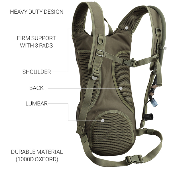 KAMUI Backpack Material and Design