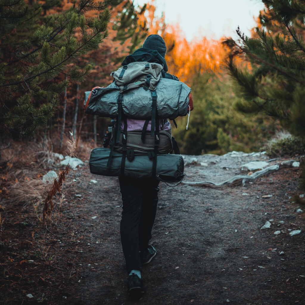 Waterproof gear-tips for camping in the rain