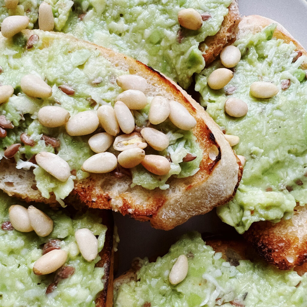 White Bean and Avocado Toast